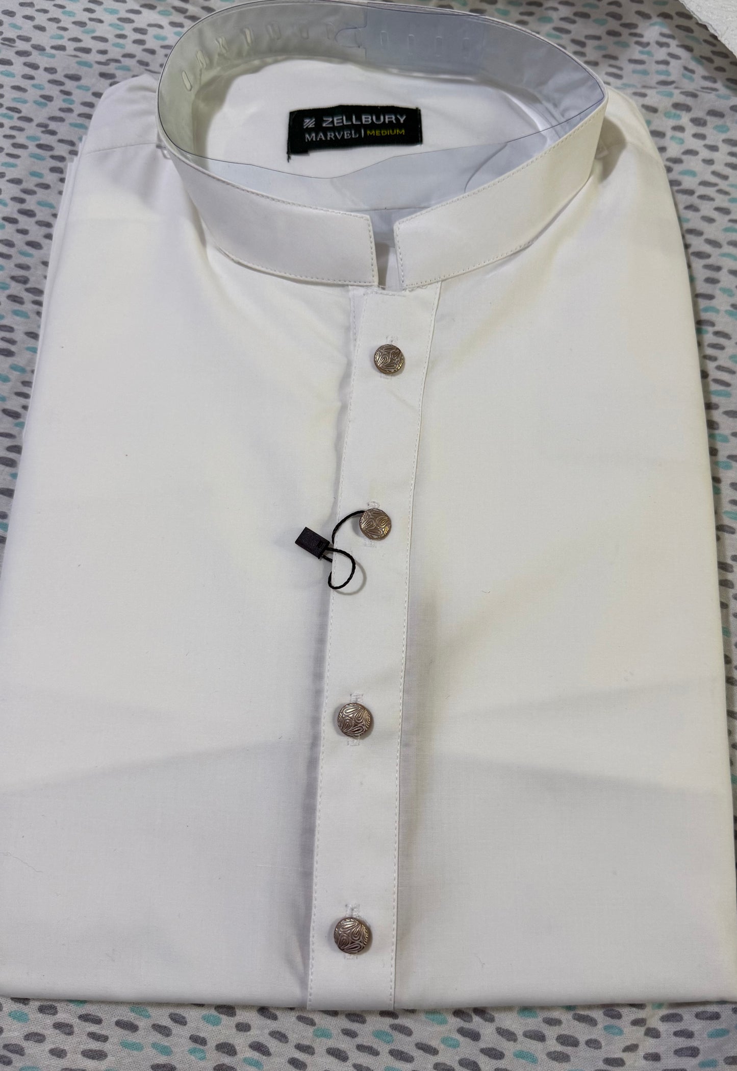 Men's Shalwar Kameez Pakistani Designer White