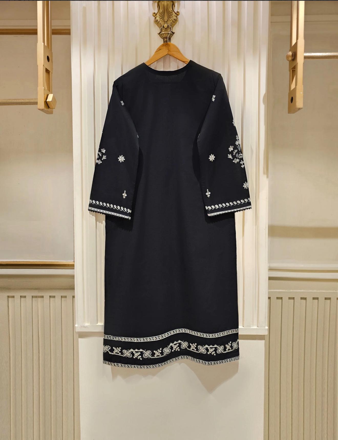 Agha Noor 2 Piece Lawn Embroidered Shirt & Pant