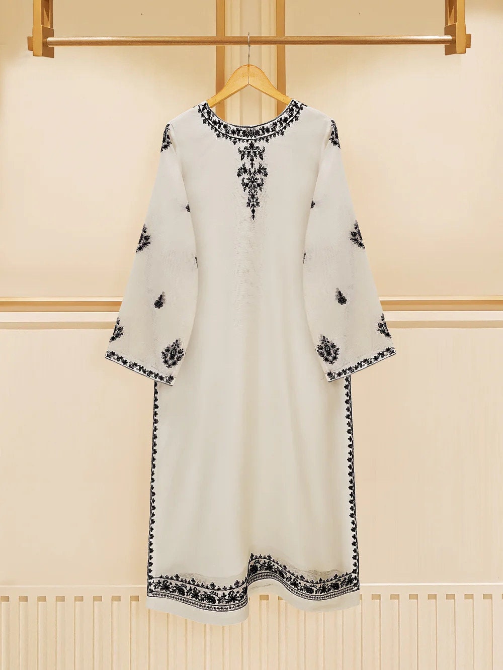 Agha Noor Dress Original 3 Piece Pure Cotton Net