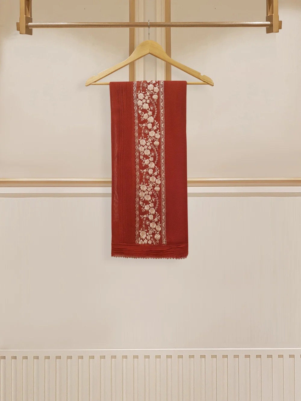 Agha Noor Original 3 Piece Pure Cotton Net Dress
