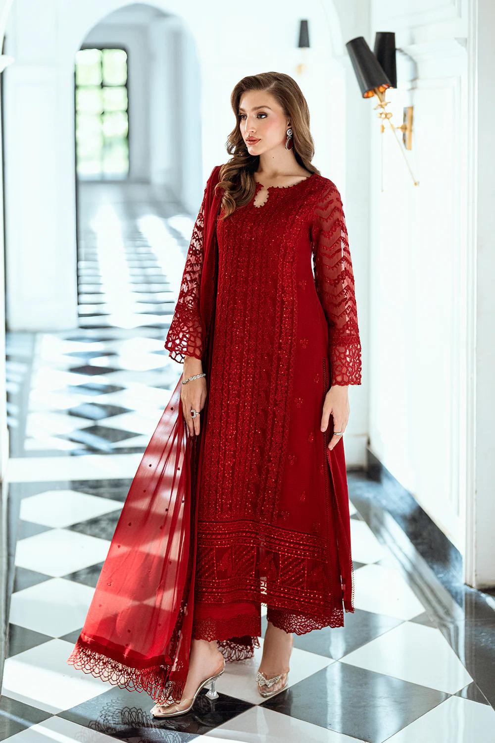 Azure Chiffon Embroidered Latest Collection 2025