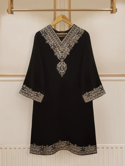 Agha Noor Velvet Embroidered 2 Piece