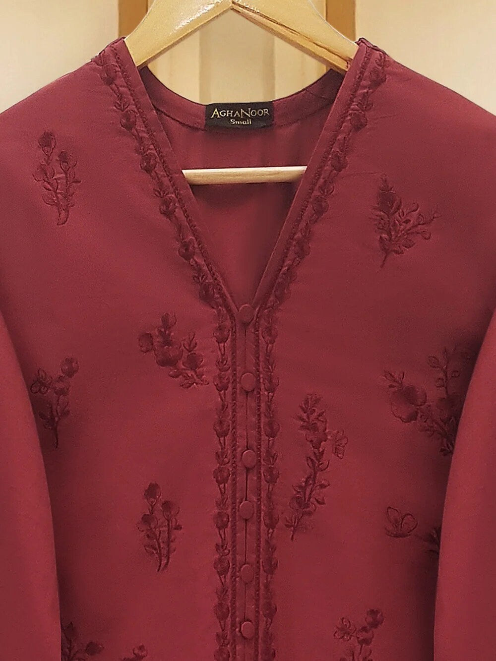 Agha Noor 2 Piece - Cotton Embroidered