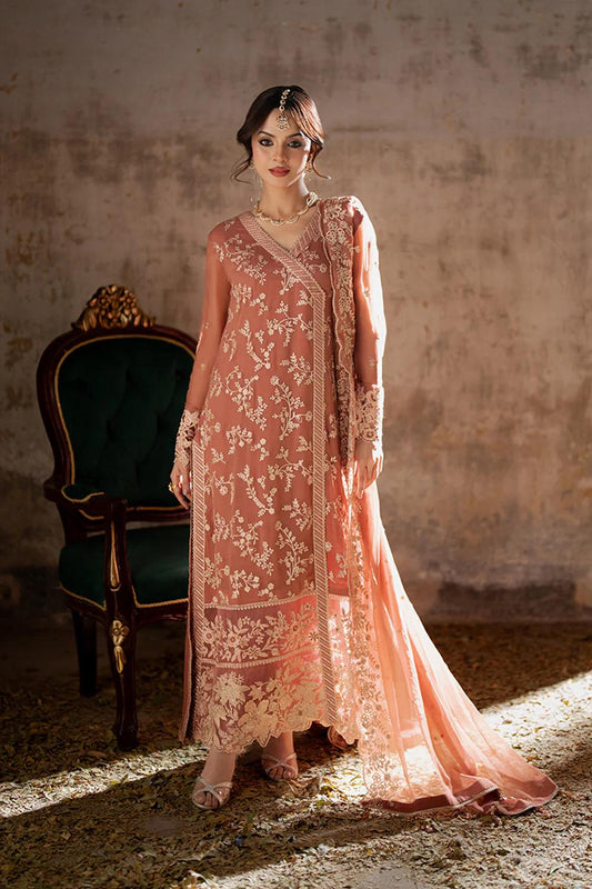 Azure Ensembles Collection 2025 Chiffon Embroidered Dress