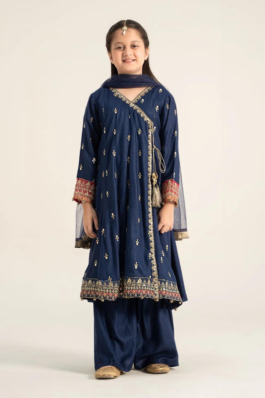 Maria B Kids Collection Embroidered Dress Ready To Wear