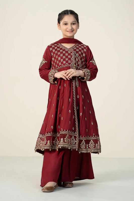 Maria B Kids Collection Embroidered Dress Ready To Wear