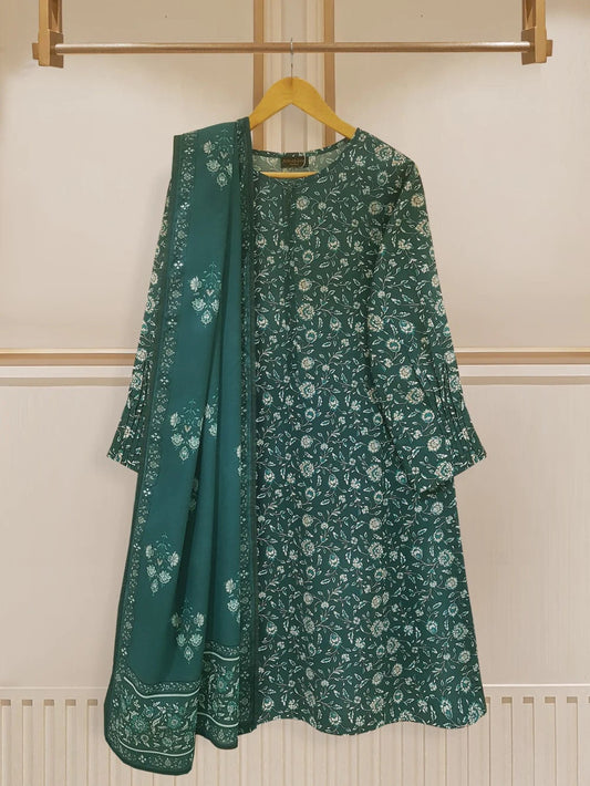 Agha Noor Original 2 Piece Lawn Shirt & Dupatta